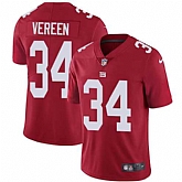 Nike New York Giants #34 Shane Vereen Red Alternate NFL Vapor Untouchable Limited Jersey,baseball caps,new era cap wholesale,wholesale hats